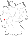 Karte Overath, Bergisches Land